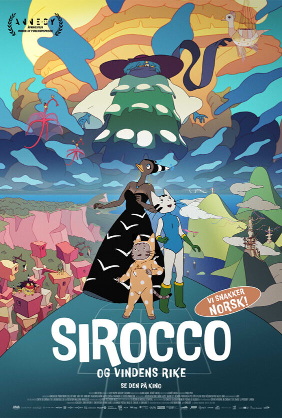 Sirocco og vindens rike Plakat