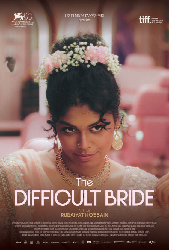 The Difficult Bride Plakat med bilde av kvinne med blomster i haaret